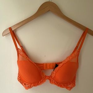 Natori Feathers Bra Hot Coral 36A